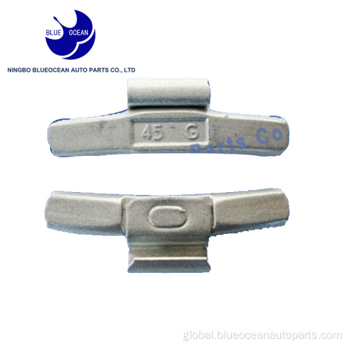 Fe Weight Clip lead free wheel balance adhesive wheel weights clip Supplier